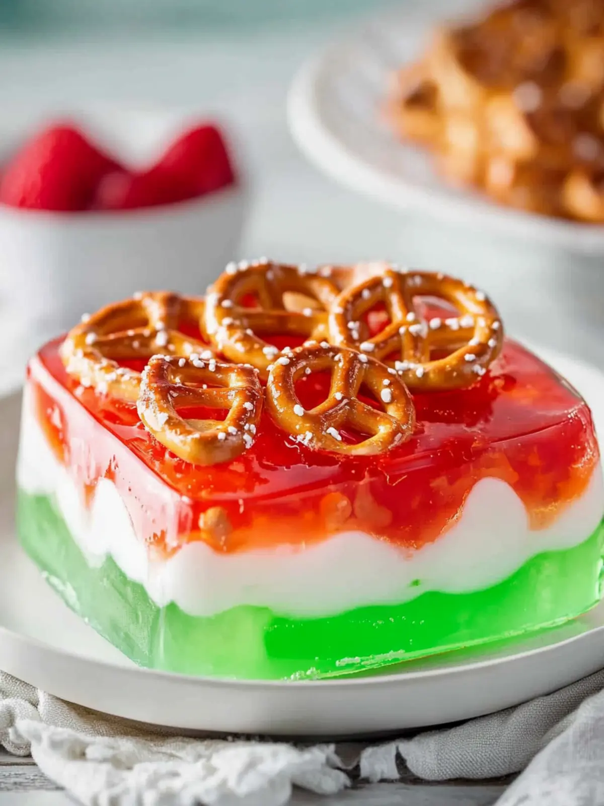 pretzel jello dessert