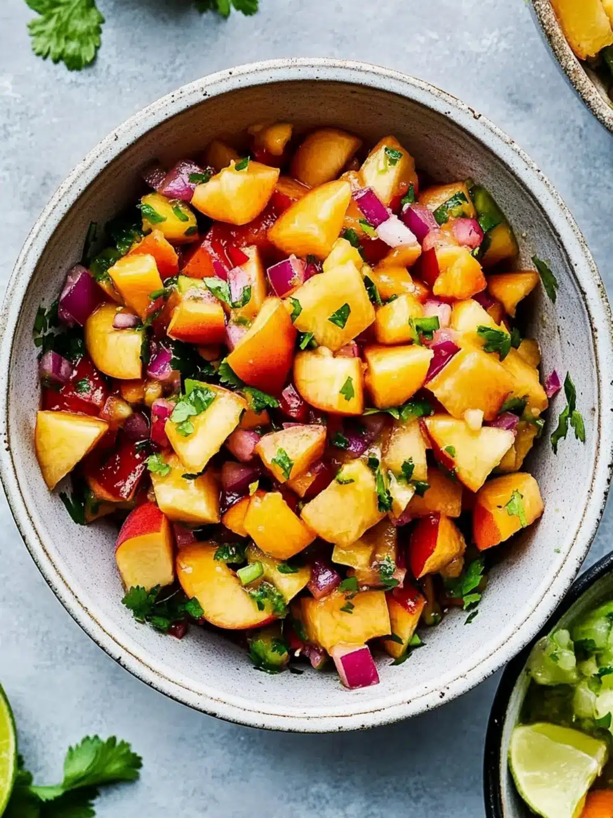 peach salsa