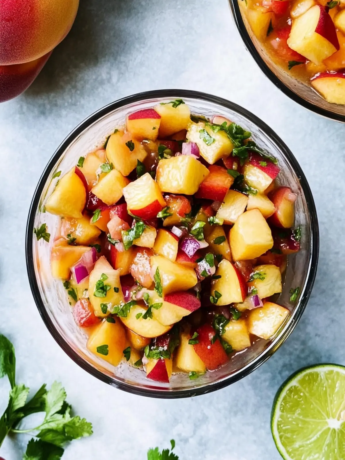 peach salsa
